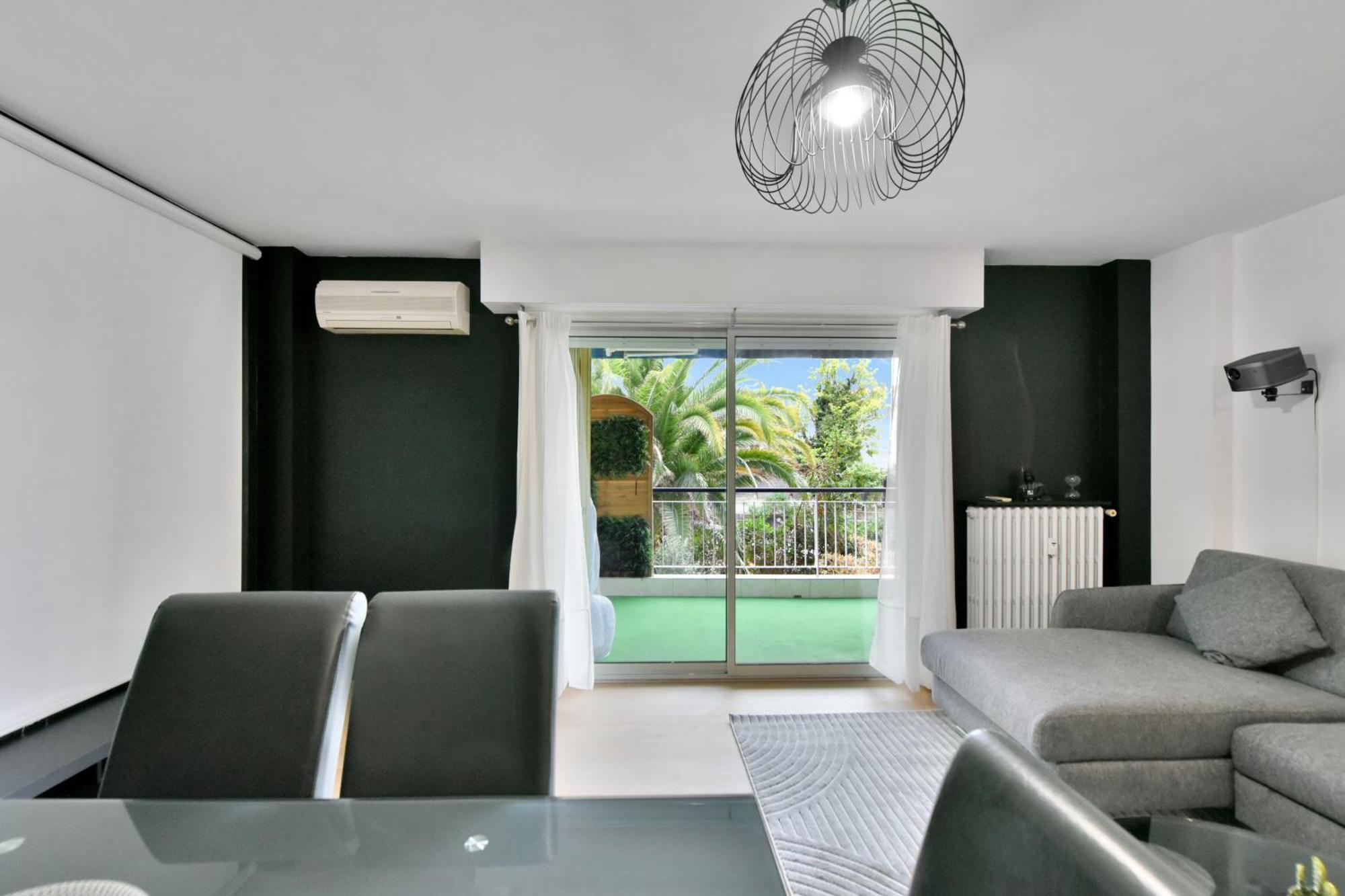 Le Sun Valley - Videoprojecteur Et Terrasse Zen Cannes Ngoại thất bức ảnh