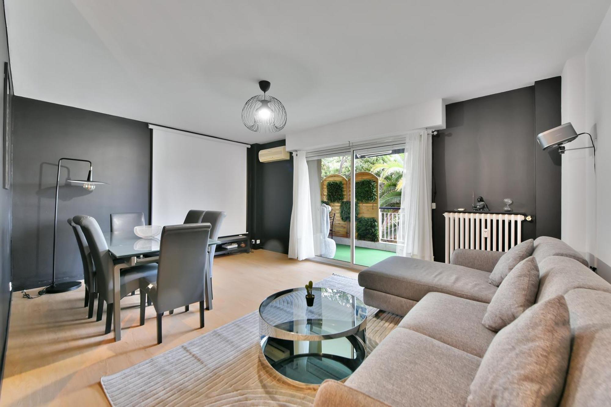 Le Sun Valley - Videoprojecteur Et Terrasse Zen Cannes Ngoại thất bức ảnh